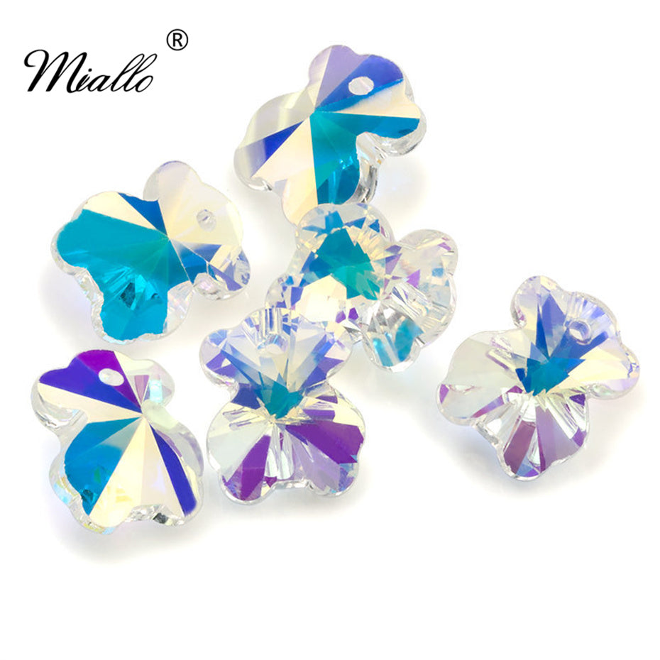 [miallo] NA7 28pcs AB Color Crystal Pendant DIY Accessories
