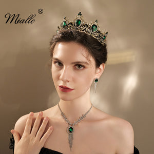 [miallo] Tiara TS-J2840 Vintage Rhinestone Women Hair Crown