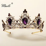 Load image into Gallery viewer, [miallo] Tiara TS-J2840 Vintage Rhinestone Women Hair Crown
