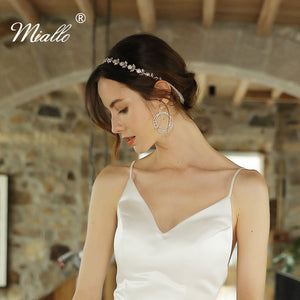 [miallo] Hairband HS-J4076 Flower Rhinestone Hairband