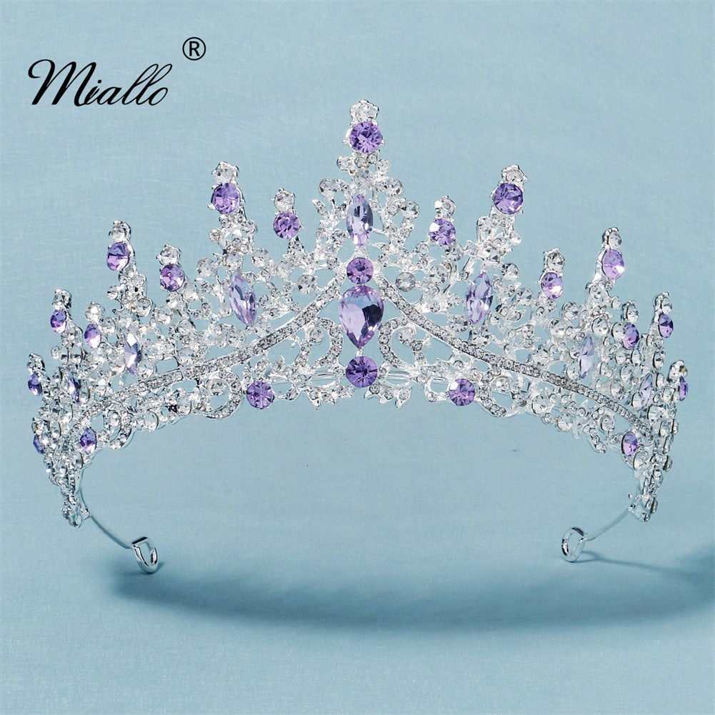 [miallo] Tiara TS-J2967 Rhinestone Wedding Crown Bridal Tiara
