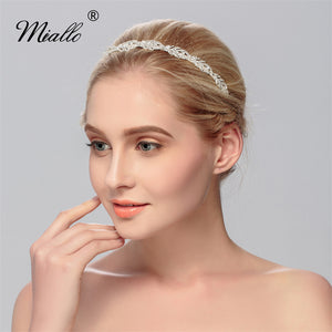 [miallo] Tiara TS-J1659 Elegant Rhinestone Alloy Headband