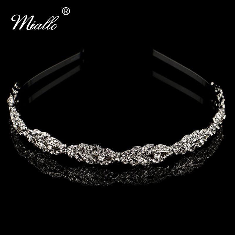 [miallo] Tiara TS-J1659 Elegant Rhinestone Alloy Headband