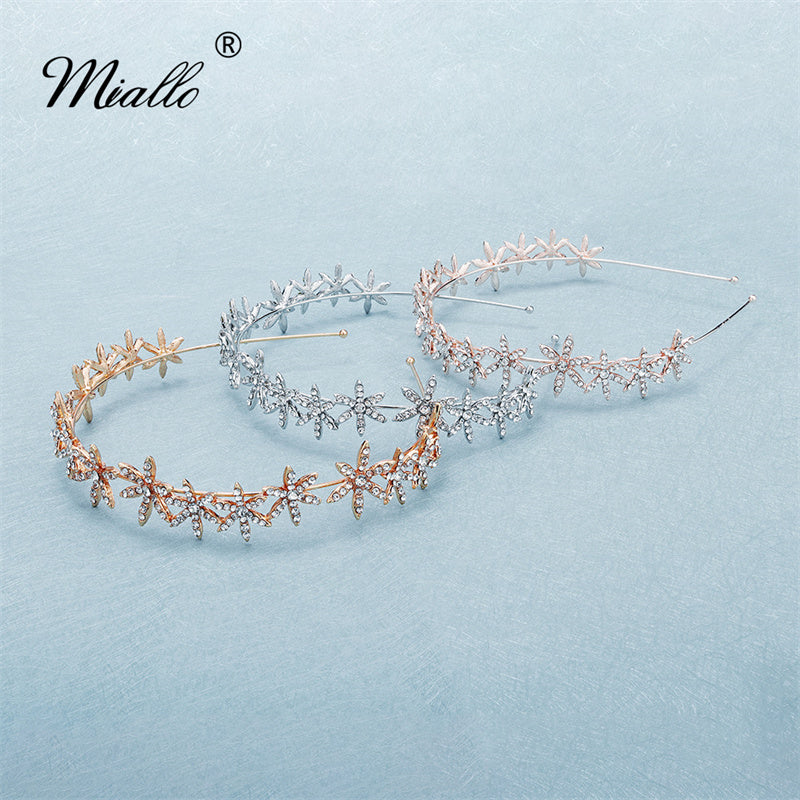 [miallo] Tiara TS-J2742 Alloy Star Rhinestone Headband