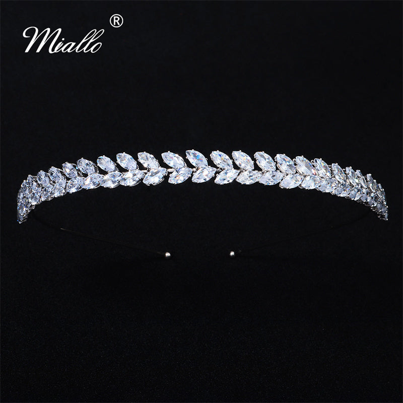 [miallo] Tiara TS-J2944 Fashion Cubic Zirconia Headband