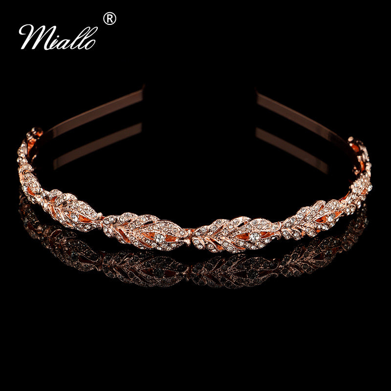 [miallo] Tiara TS-J1659 Elegant Rhinestone Alloy Headband